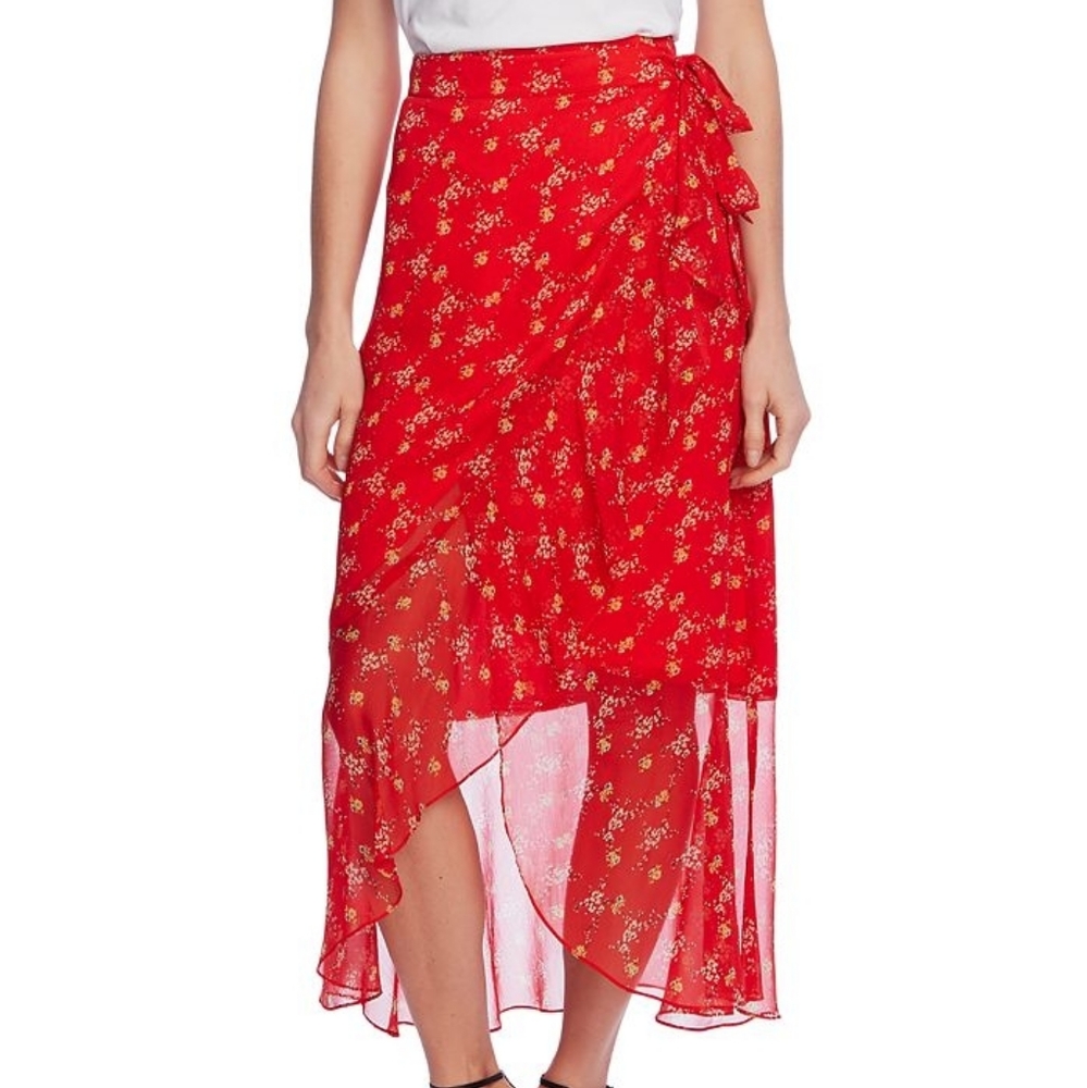 NWT Vince Camuto Small Floral Print Skirt